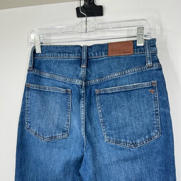 Madewell The Perfect Vintage Crop Jeans Bellbrook Wash Comfort Stretch Edition - Picture 7 of 10